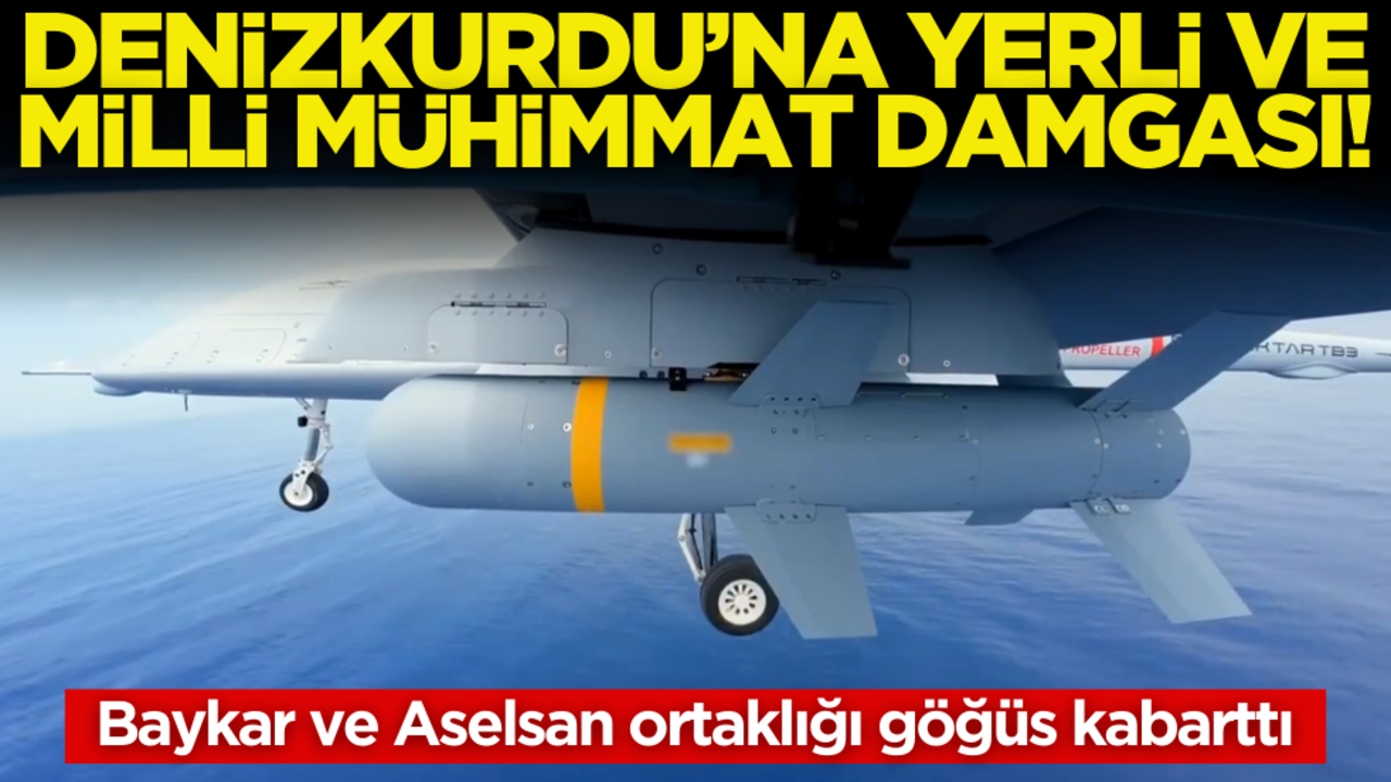 DENİZKURDU 2025 Tatbikatı’na yerli ve milli mühimmat damgası!