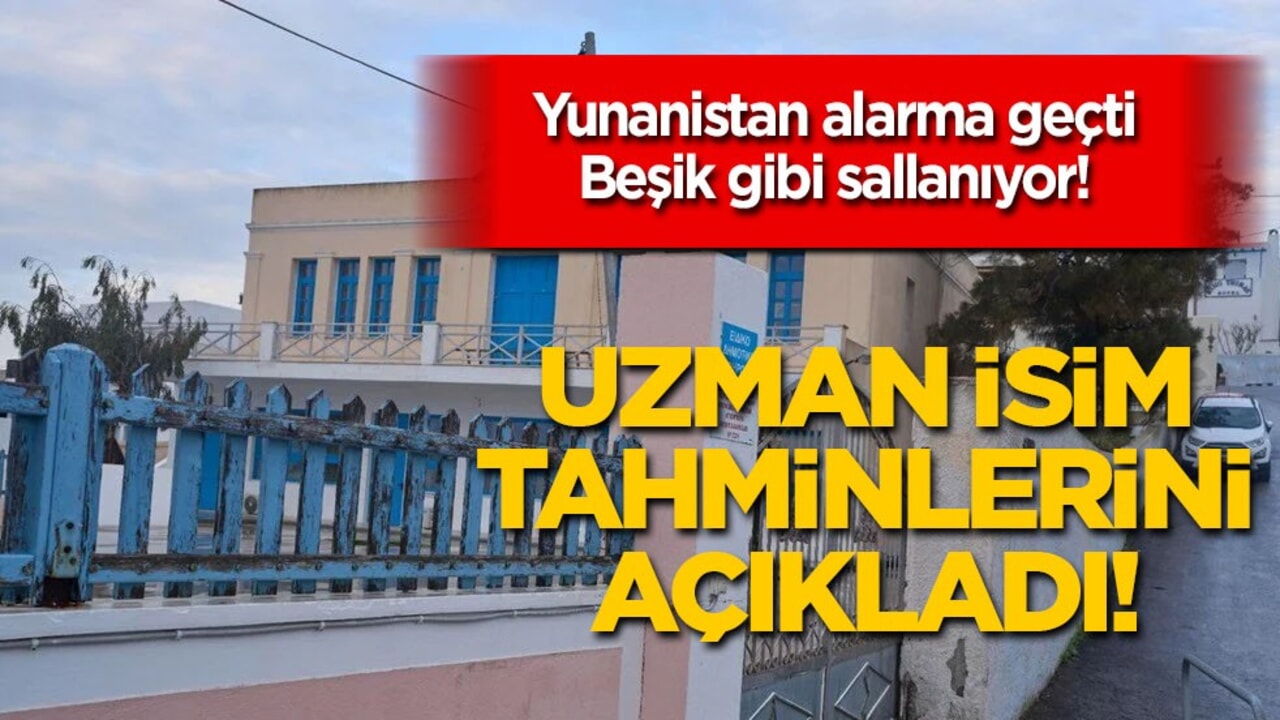 Deprem profesörü: Fayın bir kısmı dolmaya başladı! Santorini'de son durum! 3 Senaryo