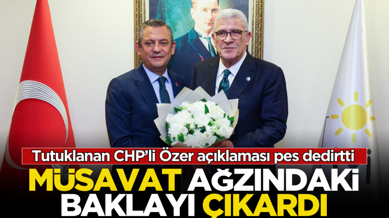 Dervişoğlu ağzındaki baklayı çıkardı! Tutuklanan CHP’li Özer açıklaması pes dedirtti