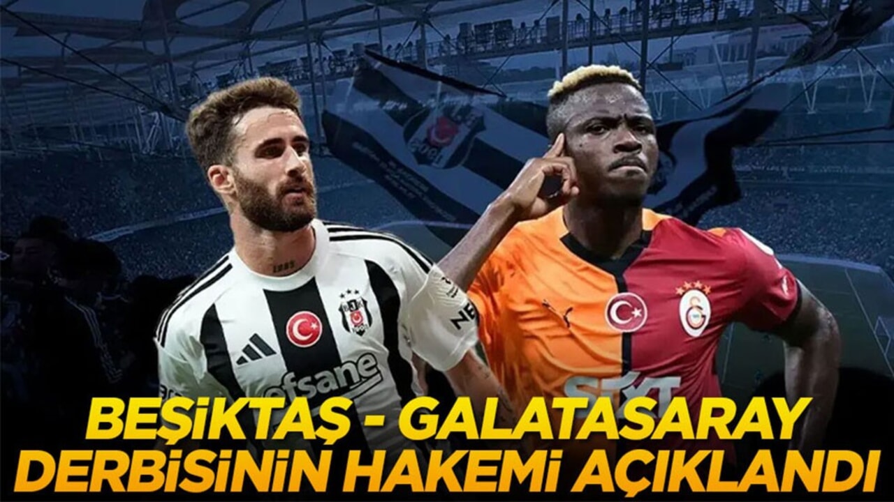 Dev derbinin hakemi belli oldu