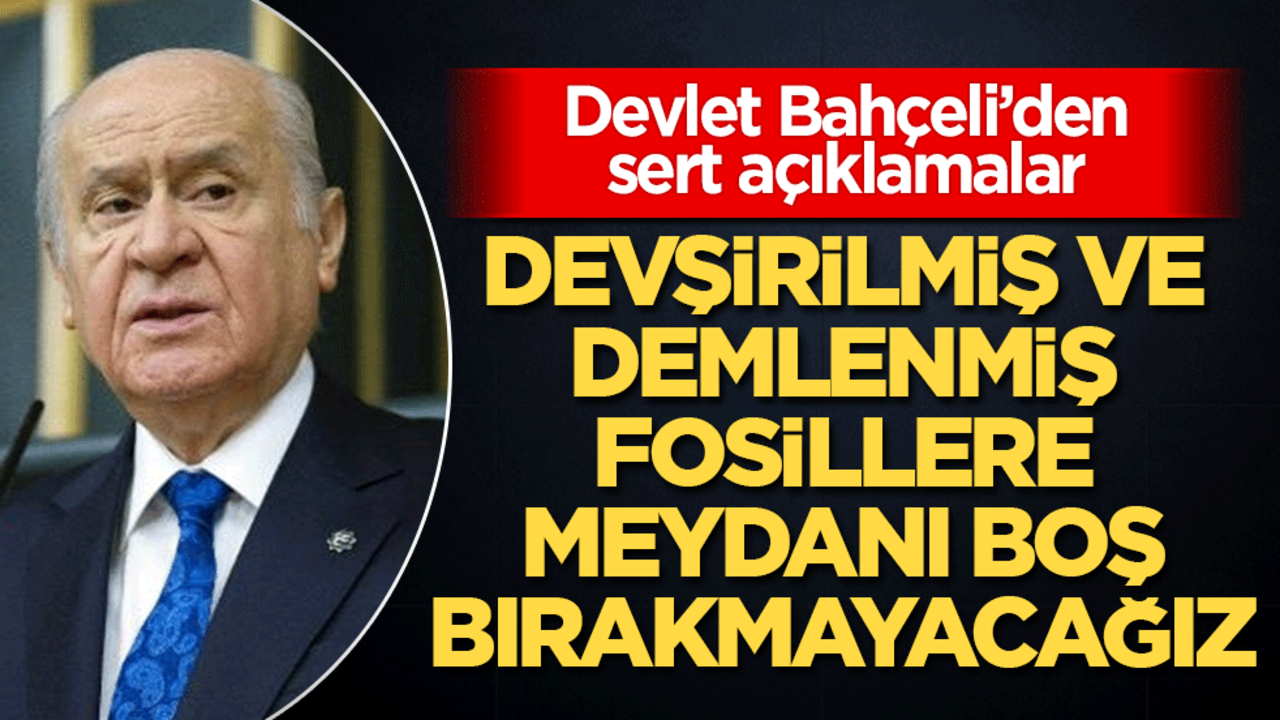 Devlet Bahçeli flaş açıklamalar! Lübnan'daki ateşe dikkat çekti