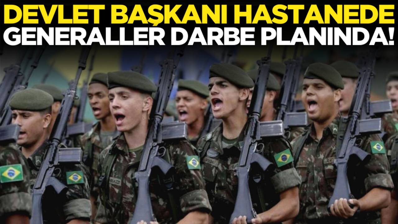 Devlet Başkanı hastanede, generaller darbe planında!