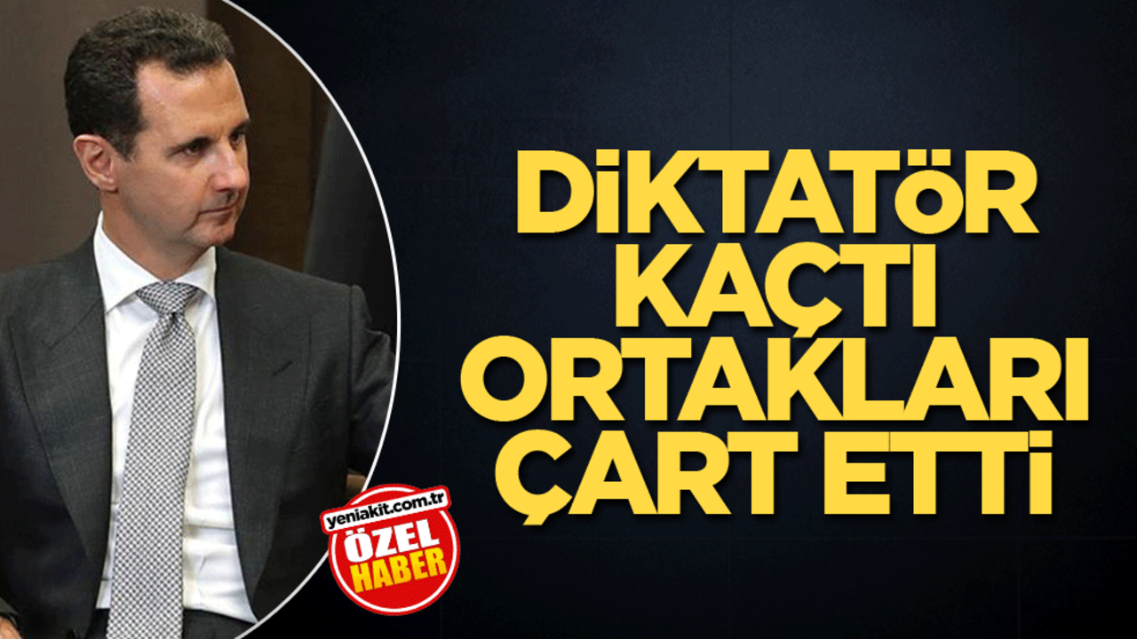 Diktatör kaçtı ortakları çark etti