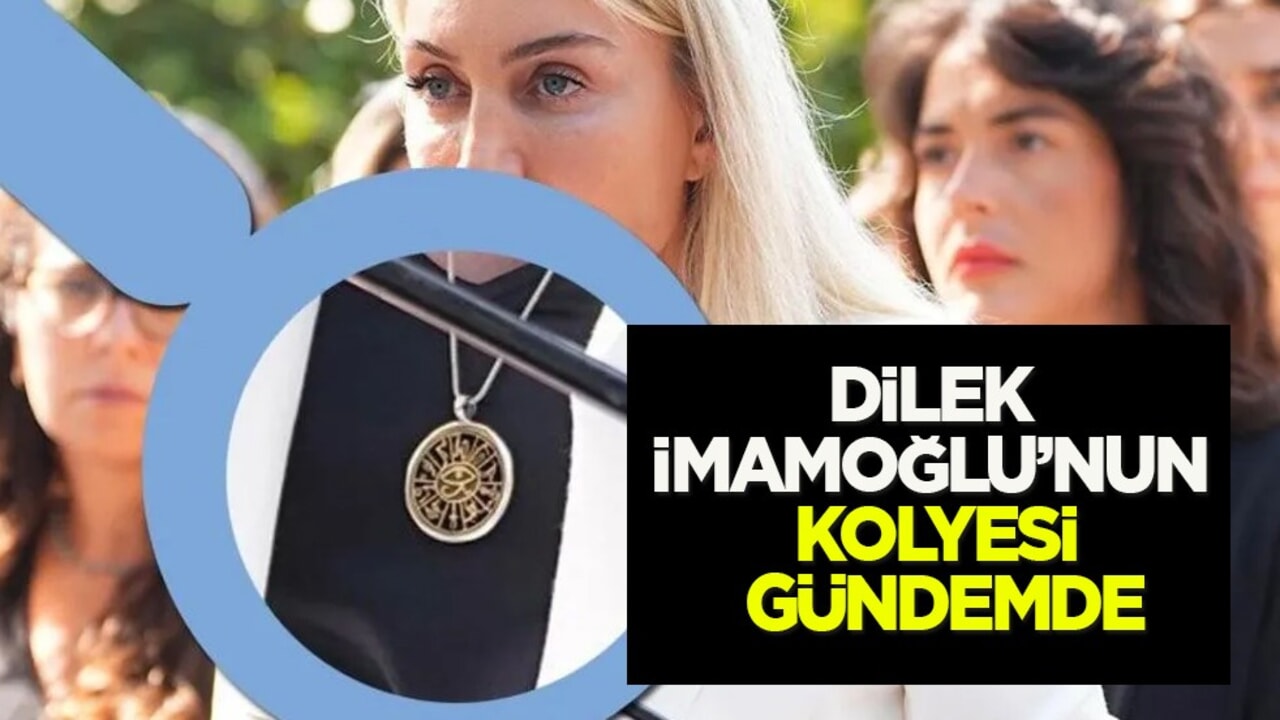 Dilek İmamoğlu'nun kolyesi gündemde: RA’nın gözü' kolyesi hangi anlama geliyor?