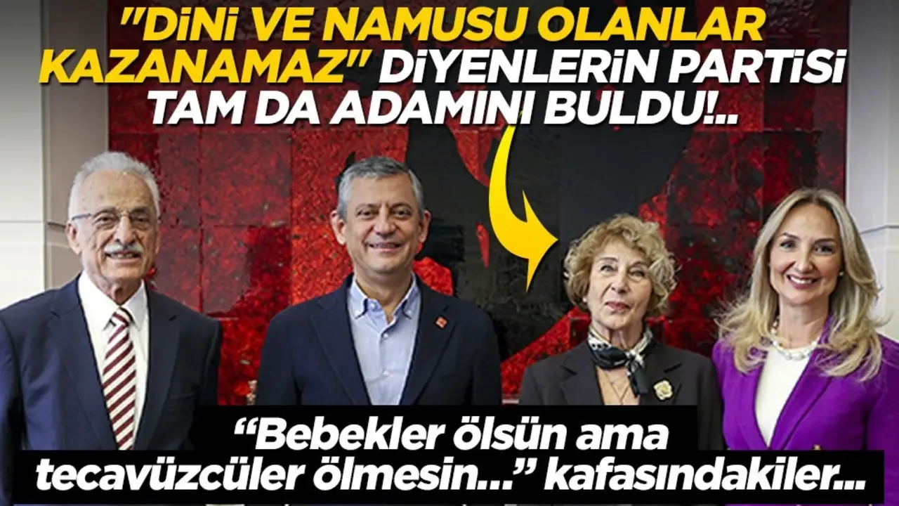"Dini ve namusu olanlar kazanamaz" diyenlerin partisi tam da adamını buldu!..