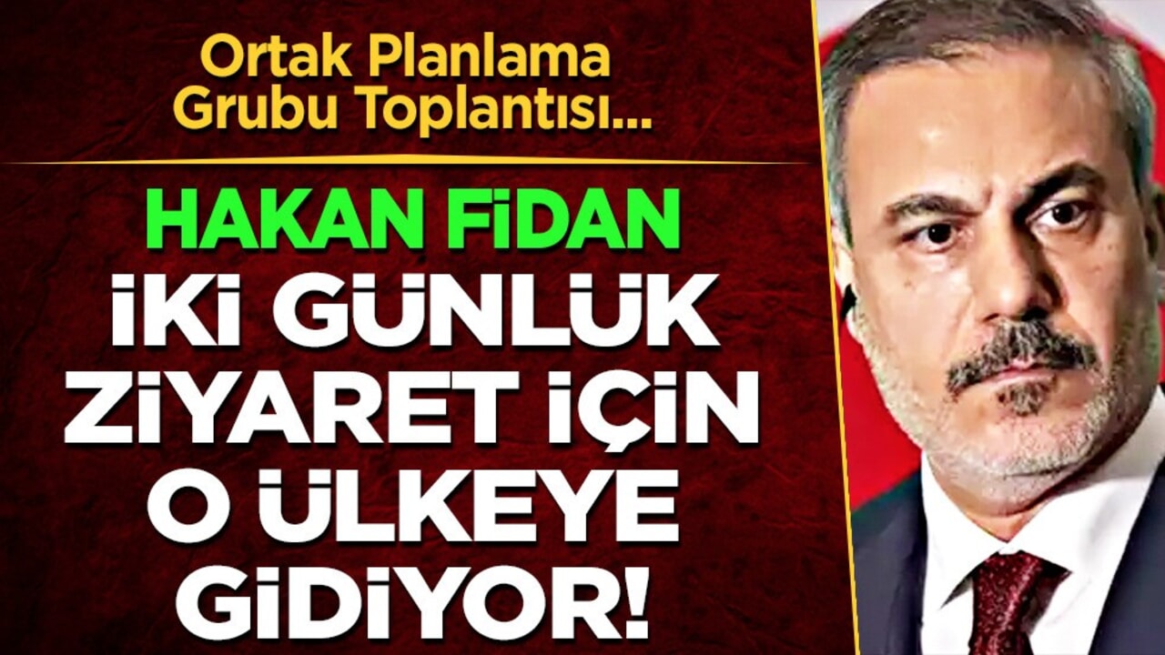 Dışişleri Bakanı Hakan Fidan, Cezayir'e gidiyor! Yarın orada: Türkiye - Cezayir toplantısı