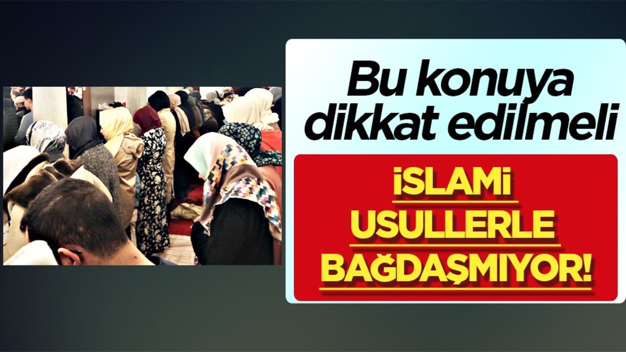 Diyanet bu işe ne diyecek acaba? Türkiye'de kadın-erkek aynı safta namaz kıldı