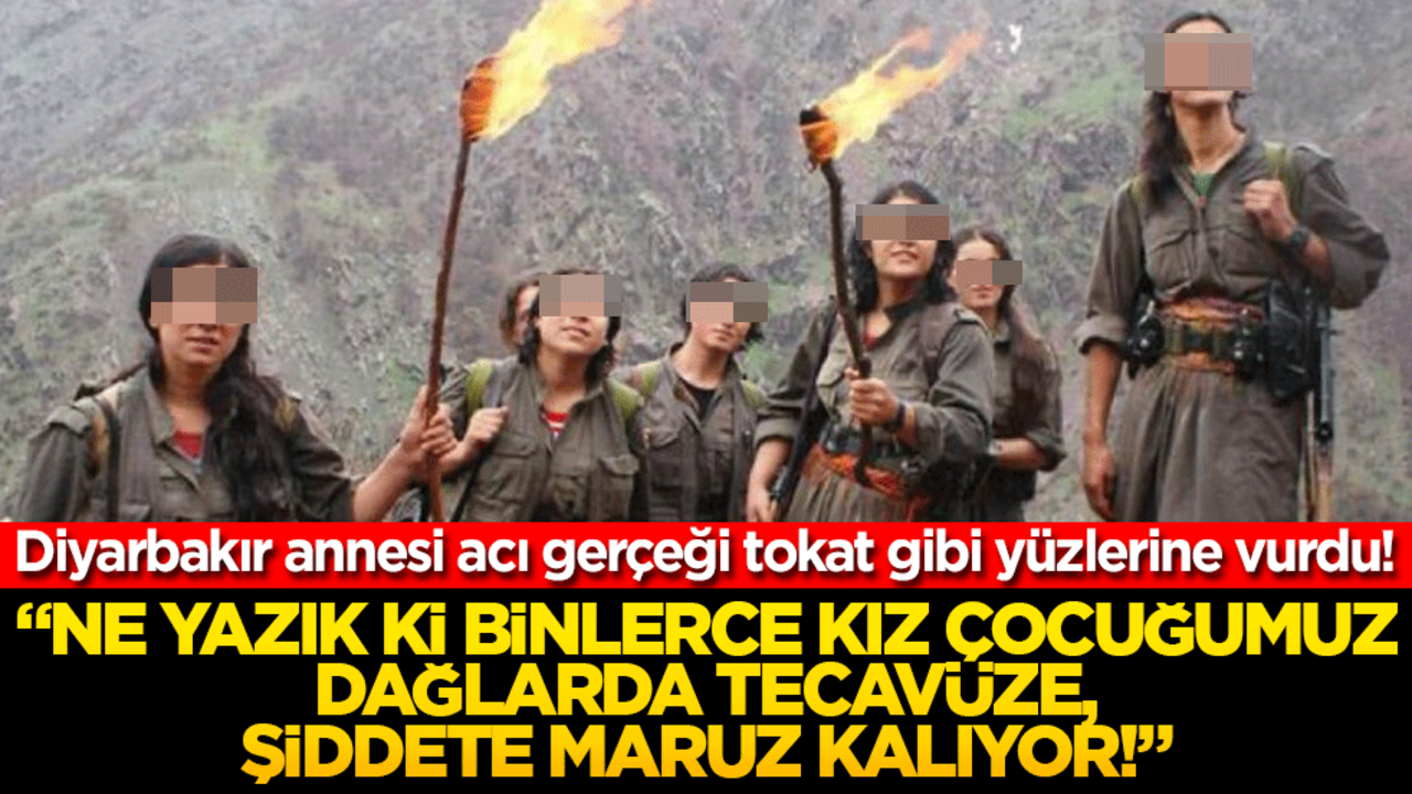 Diyarbakır annesi acı gerçeği tokat gibi yüzlerine vurdu!