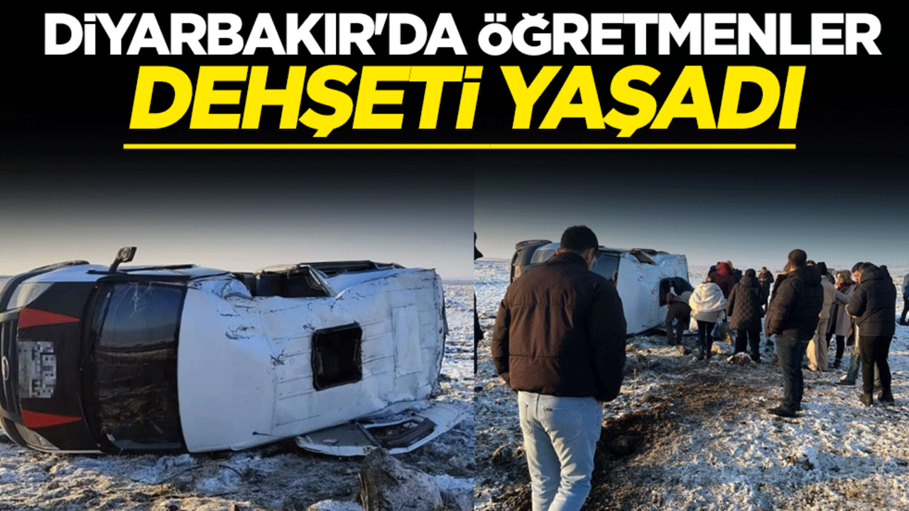 Diyarbakır'da öğretmenler dehşeti yaşadı