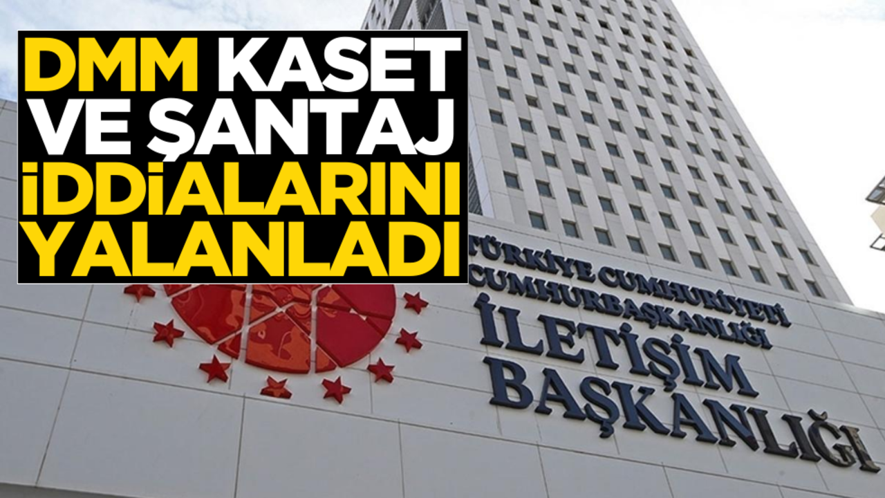 DMM, kaset ve şantaj iddialarını yalanladı