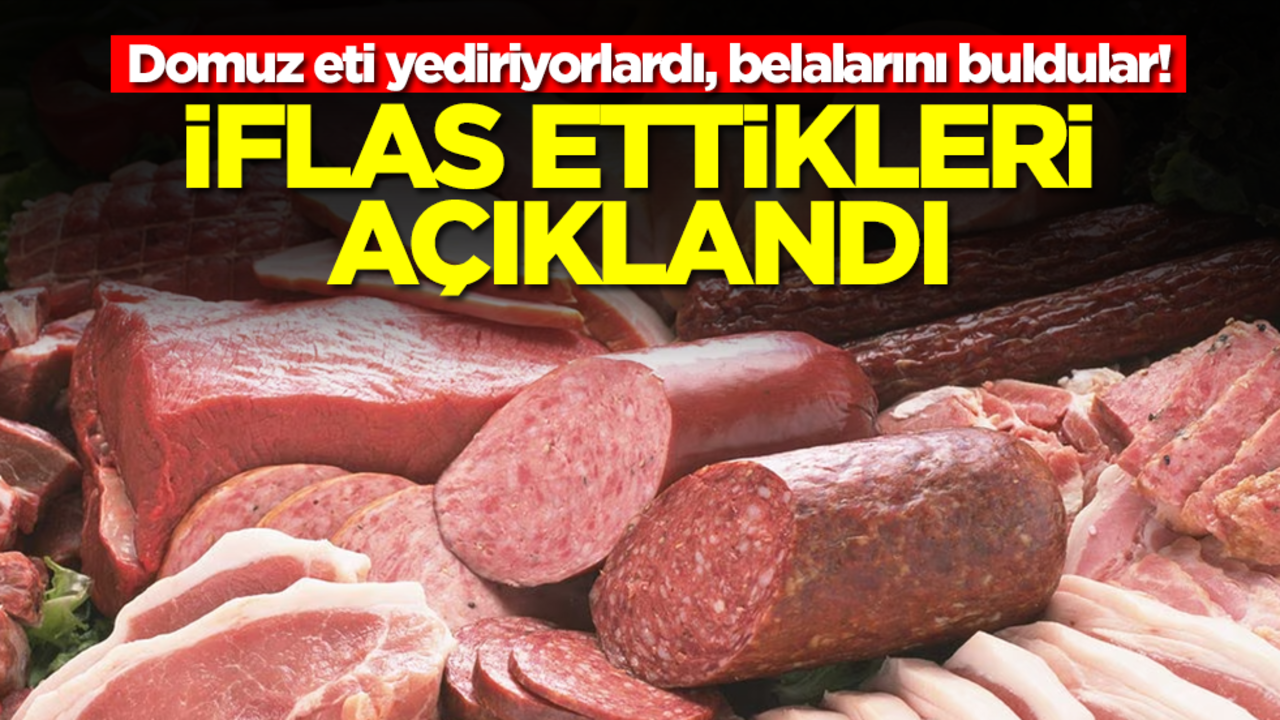 Domuz eti yediriyorlardı, belalarını buldular! İflas ettikleri açıklandı