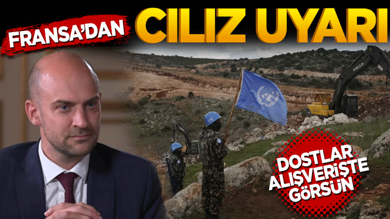 Dostlar alışverişte görsün! Fransa’dan cılız uyarı