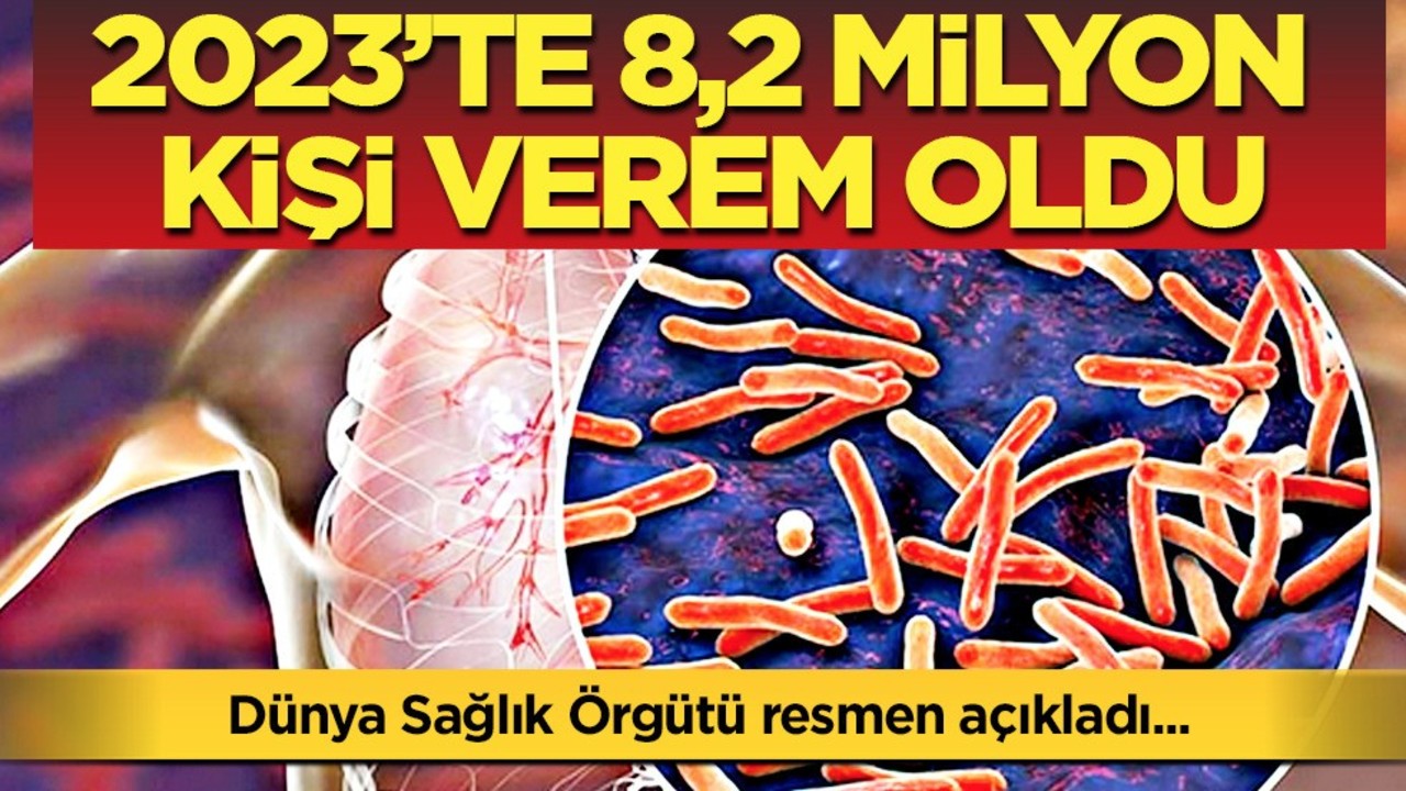 DSÖ: 2023’te tam 8,2 milyon kişi verem oldu! Bakın nerde!