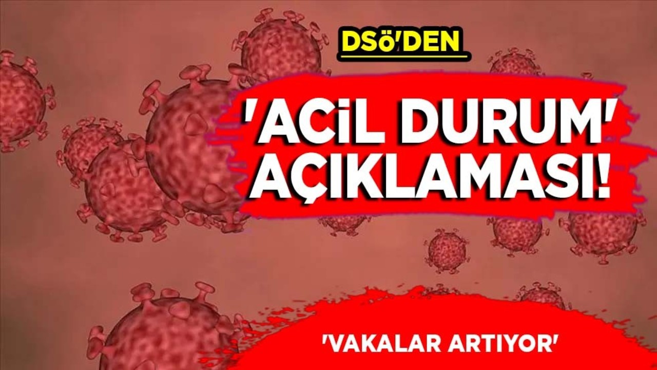 DSÖ, M çiçeği virüsü için 'Acil durum' dedi! 'Vakalar artıyor' diyerek teklifini kabul etti!