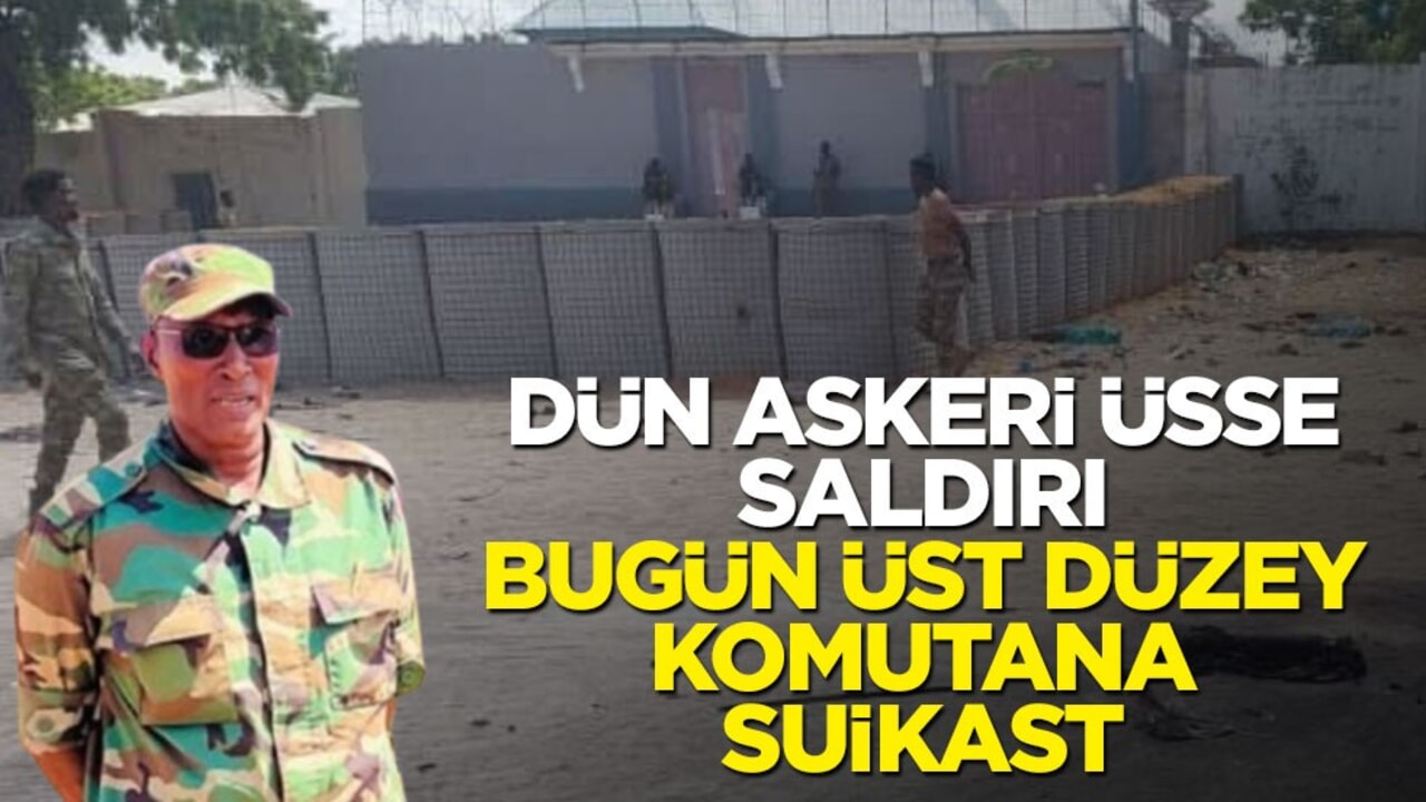 Dün askeri üsse saldırı, bugün üst düzey komutana suikast!