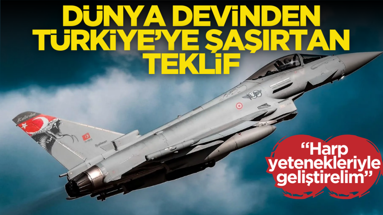 Dünya devinden Türkiye’ye şaşırtan teklif: "Harp yetenekleriyle geliştirelim"