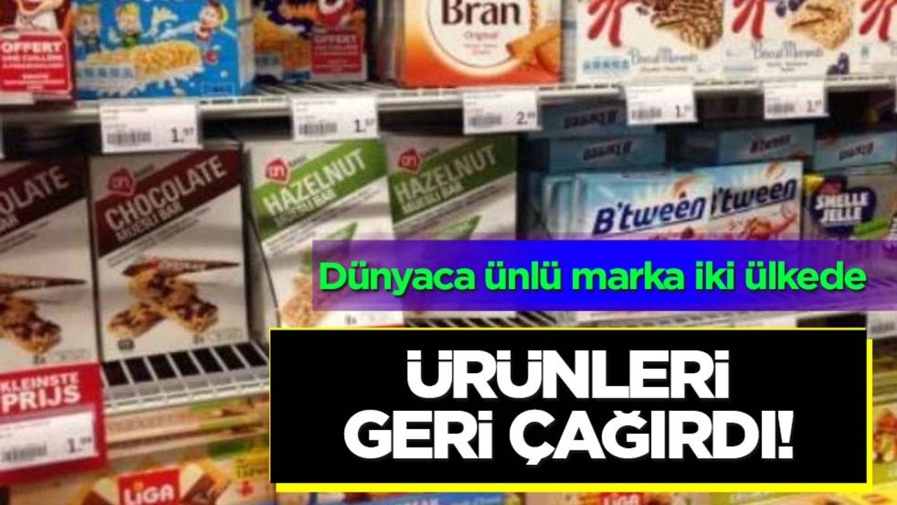  Belçika ve Hollanda’da: Liga bisküvilerinde metal parçaları bulundu!