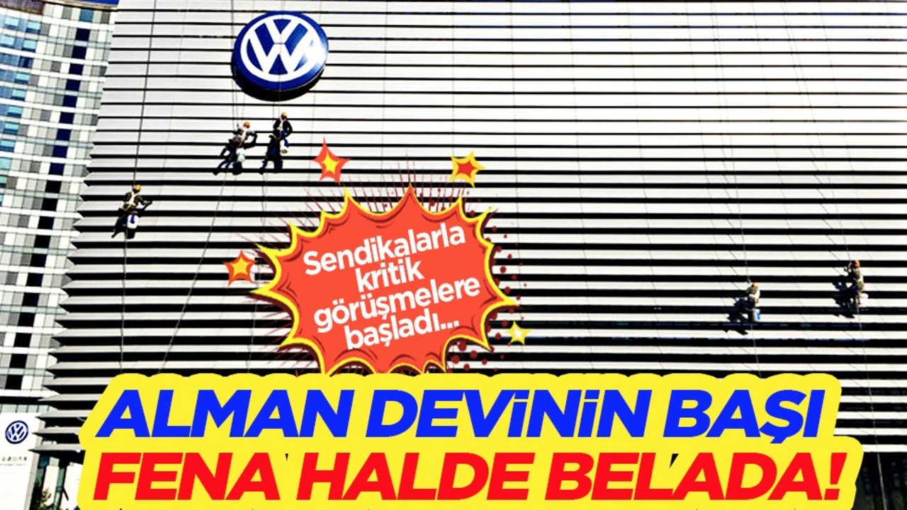 Volkswagen kapatma kararı alacak mı? fabrika kapatma endişeleri arasında ücret görüşmelerine başladı
