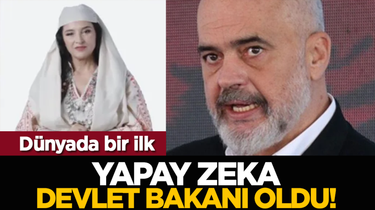 Dünyada bir ilk: Yapay zeka devlet bakanı oldu!