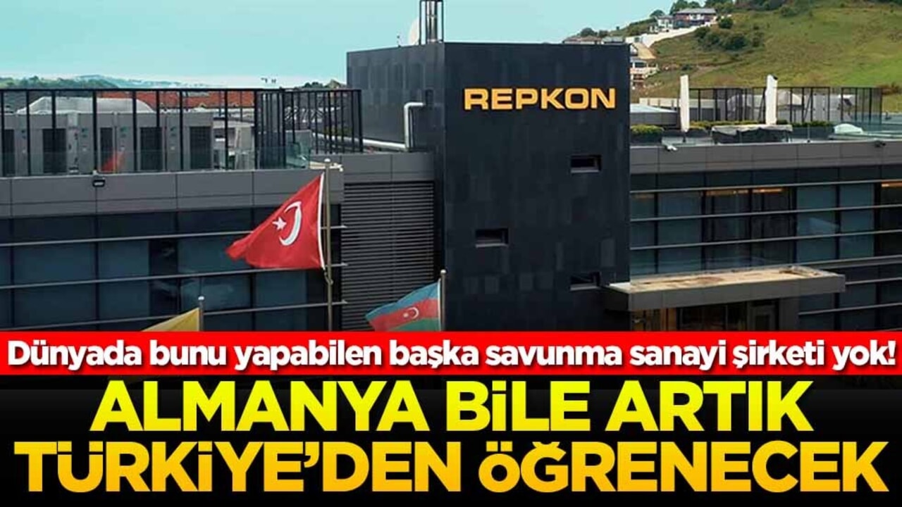 Dünyada bunu yapabilen başka savunma sanayi şirketi yok! Almanya bile artık Türkiye'den öğrenecek