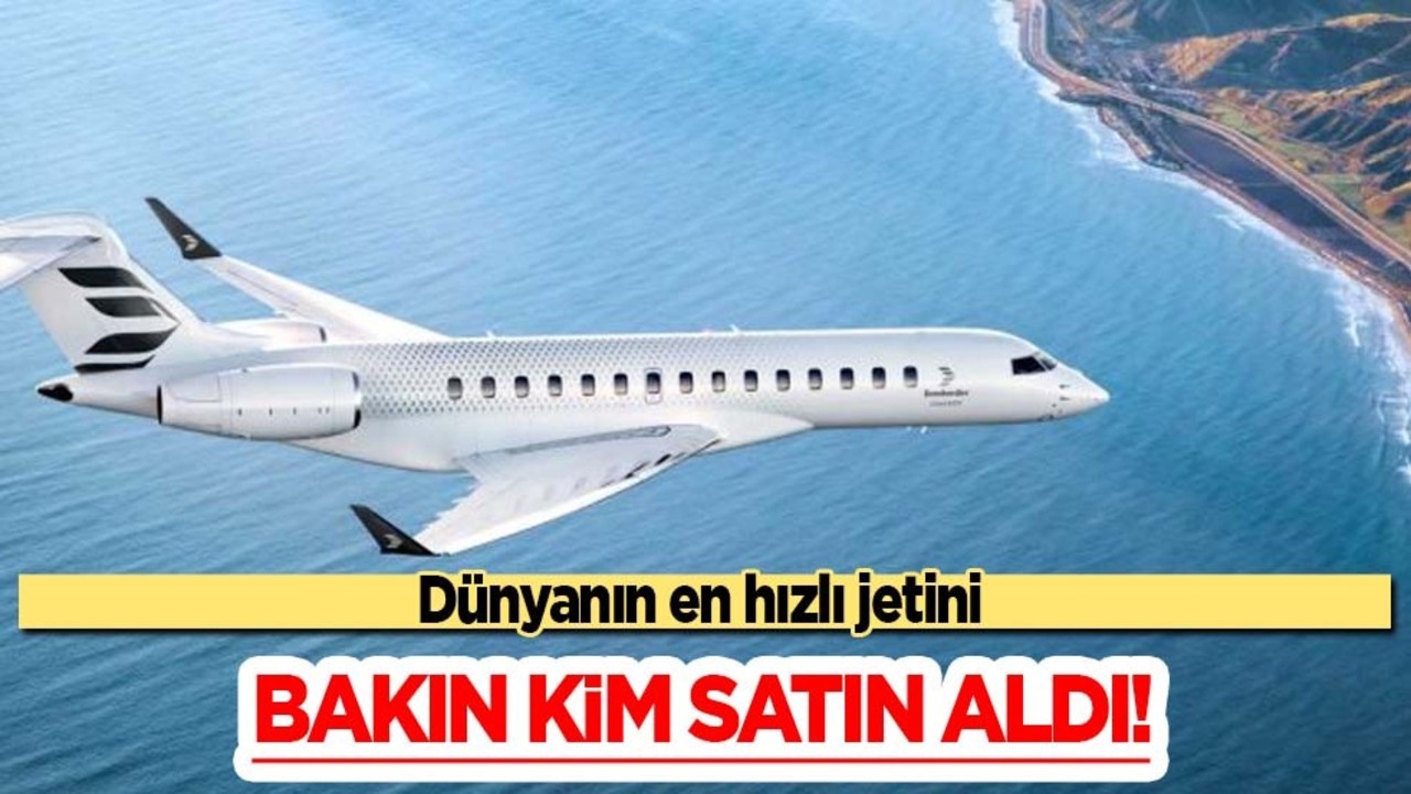 Dünyanın en hızlı jeti satılıyor duyurusu sonrası o patron satın aldı! Yeni sahibi Fenerbahçeli eski yönetici