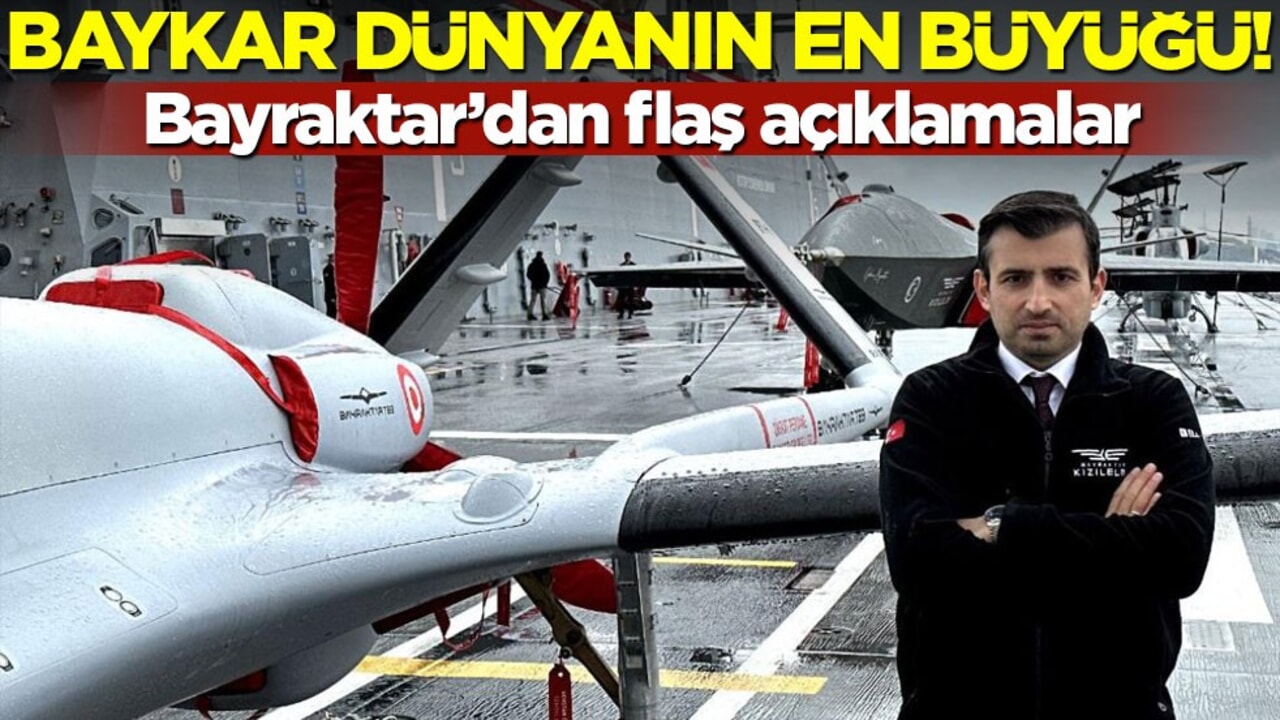"Dünyaya damga vuruyoruz" diyen Selçuk Bayraktar: BAKYAR dünyanın en büyüğü!
