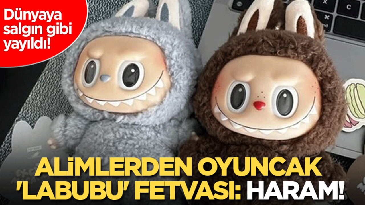Dünyaya salgın gibi yayıldı! Alimlerden Çin oyuncağı 'Labubu' için fetva: Haram!