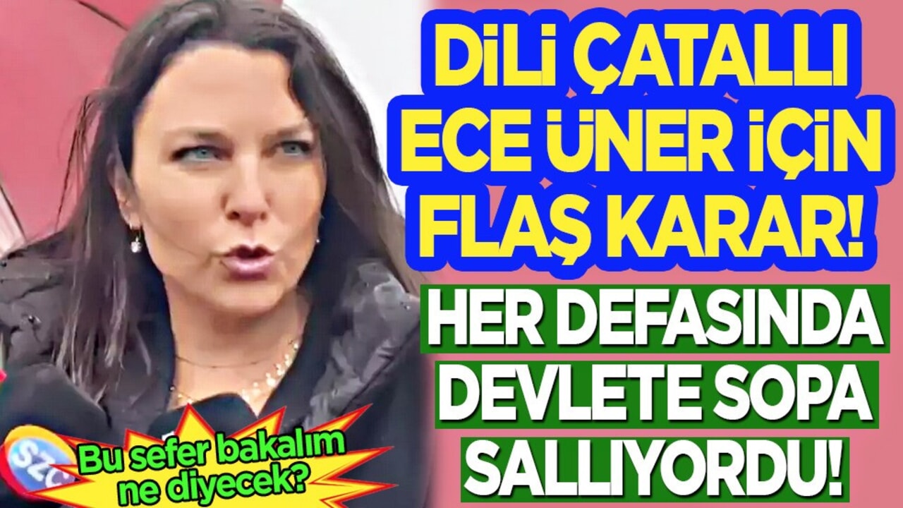 Ece Üner hakkında dava açıldı! Hapsi isteniyor! Sözde sunucu: Yasal işlem başlatıldı