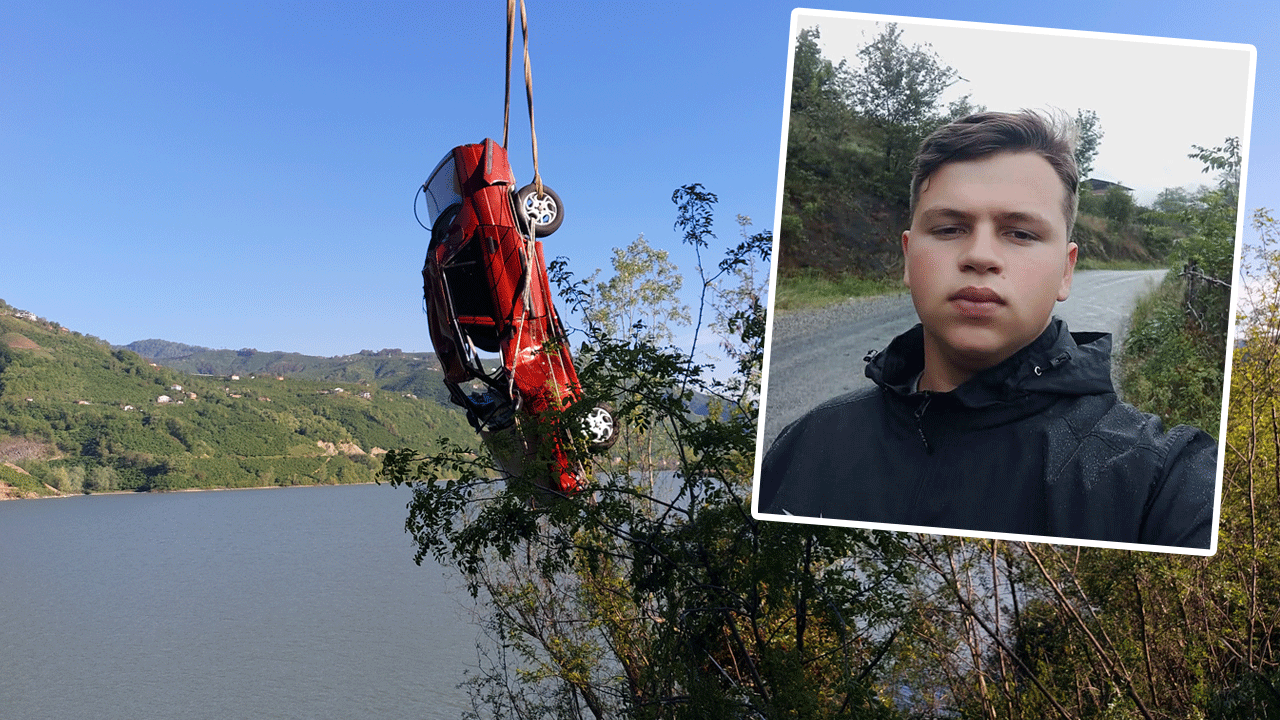 Ehliyetini aldı, direksiyon başına geçti! Baraja uçarak hayatını kaybetti