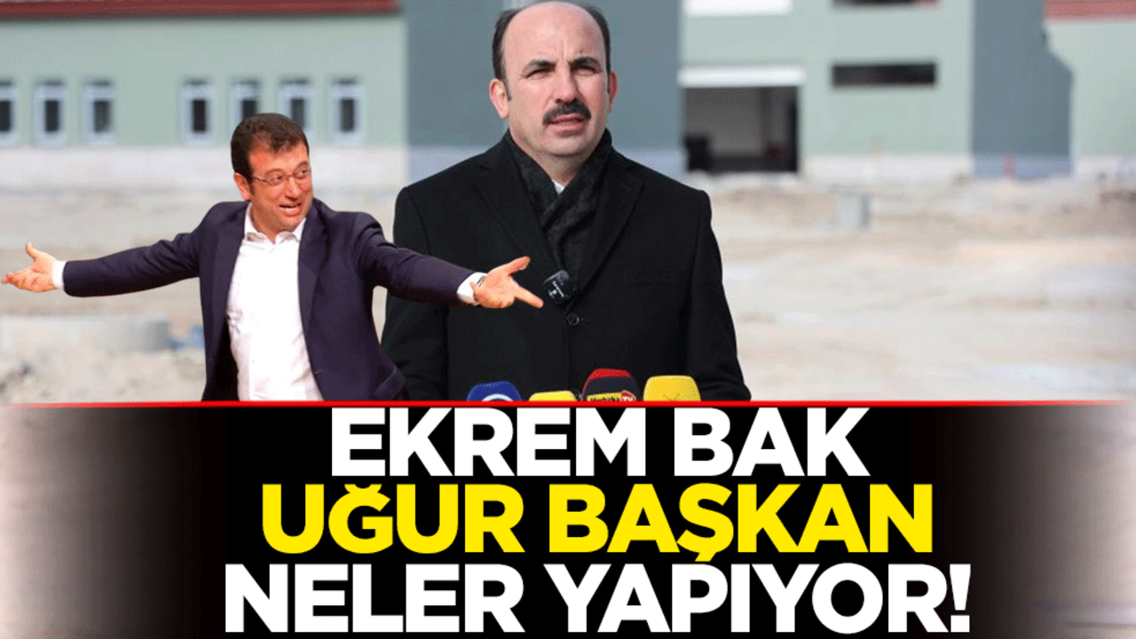 Ekrem İmamoğlu bak Uğur İbrahim Altay başkan neler yapıyor! Konya'dan Milli Savunma Bakanlığı'na dev eser