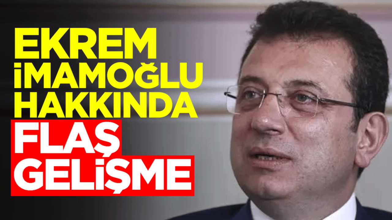 Ekrem İmamoğlu hakkında flaş gelişme! 'Terör' ifadesi sona erdi