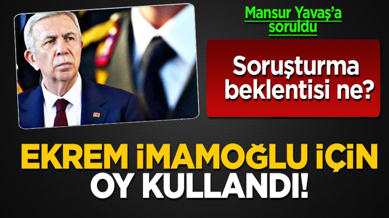  Ekrem İmamoğlu için terör soruşturmasında karar çıktı! Mansur Yavaş’a beklentisi soruldu!