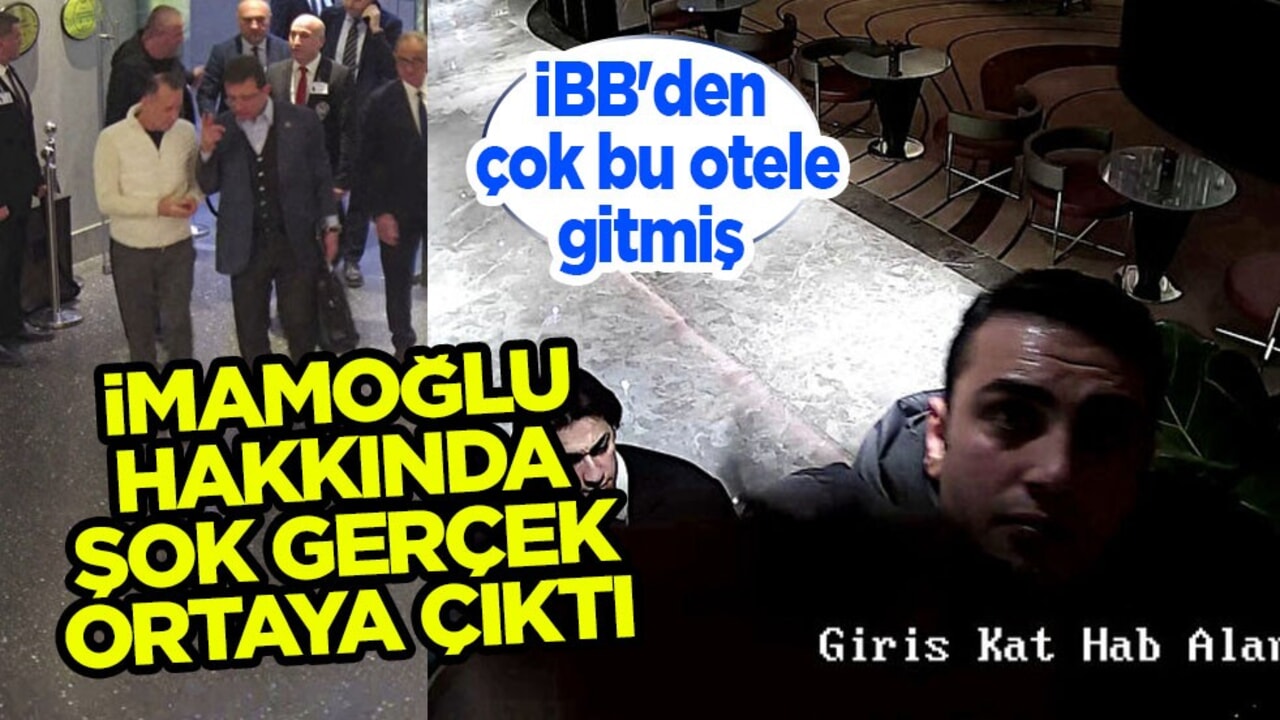 Ekrem İmamoğlu'dan gizli toplantı: İBB'den çok bu otele gitmiş! Ekipler kameraları kararttı