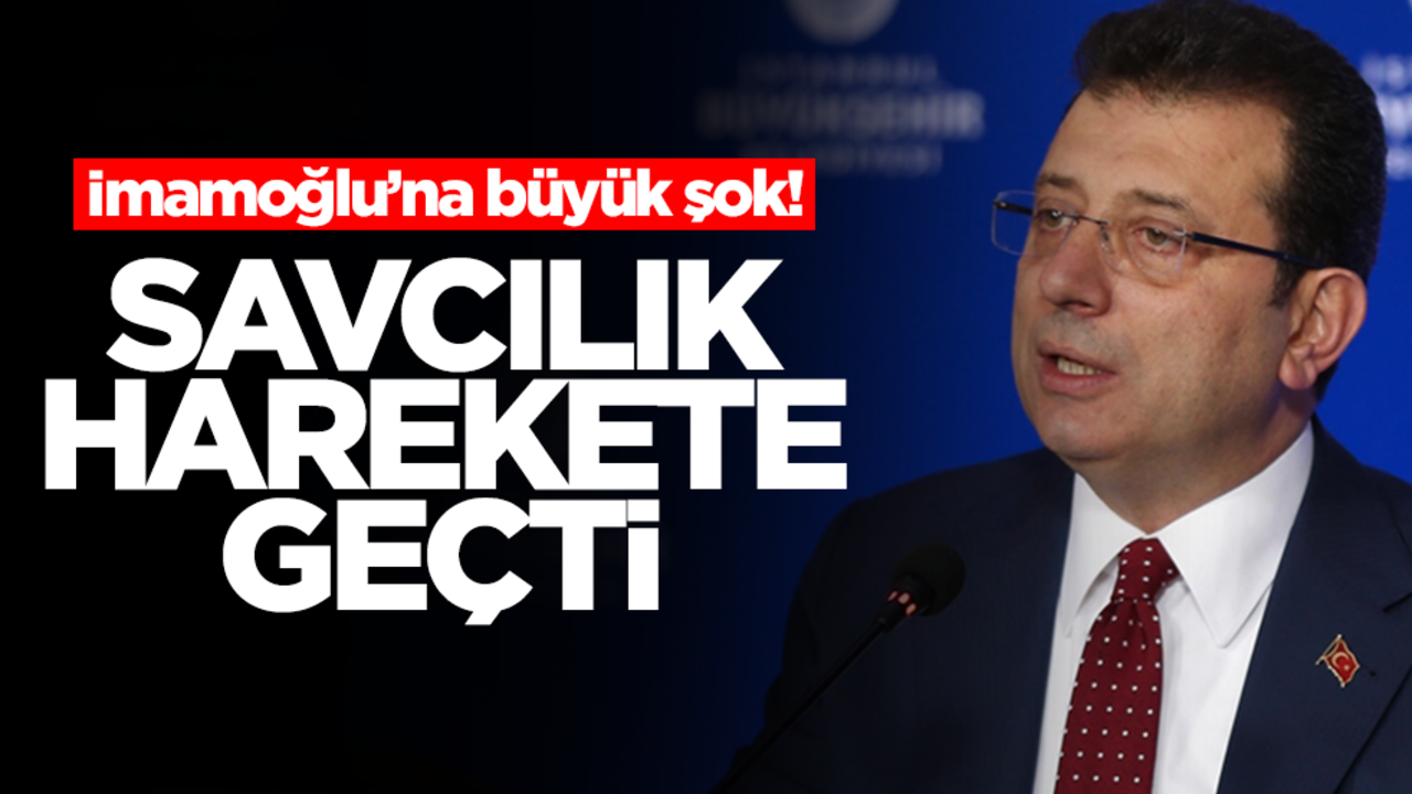 Ekrem İmamoğlu'na büyük şok! Başsavcılık harekete geçti