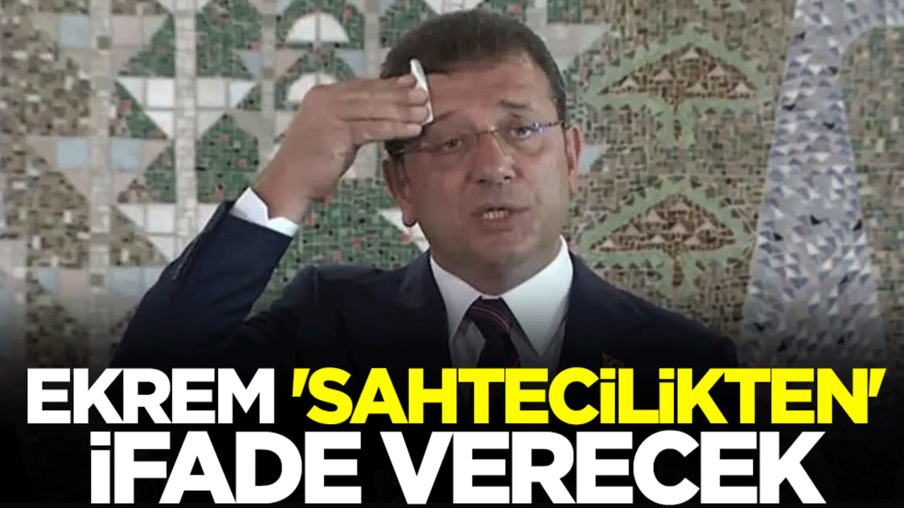 Ekrem İmamoğlu’na "Resmi Belgede Sahtecilik" soruşturması: 26 Şubat’ta ifade verecek