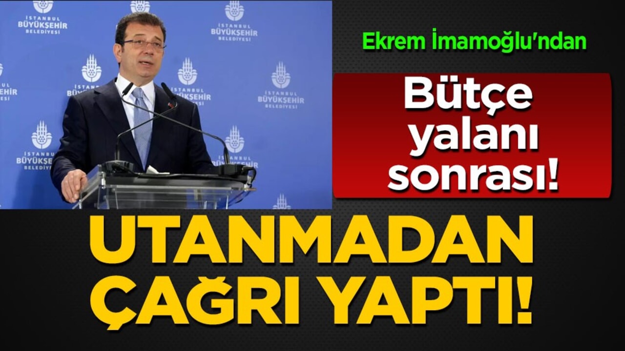 Ekrem İmamoğlu'ndan bütçe yalanı! AK Partili isim duyurdu: Kime emanetsin İstanbul?