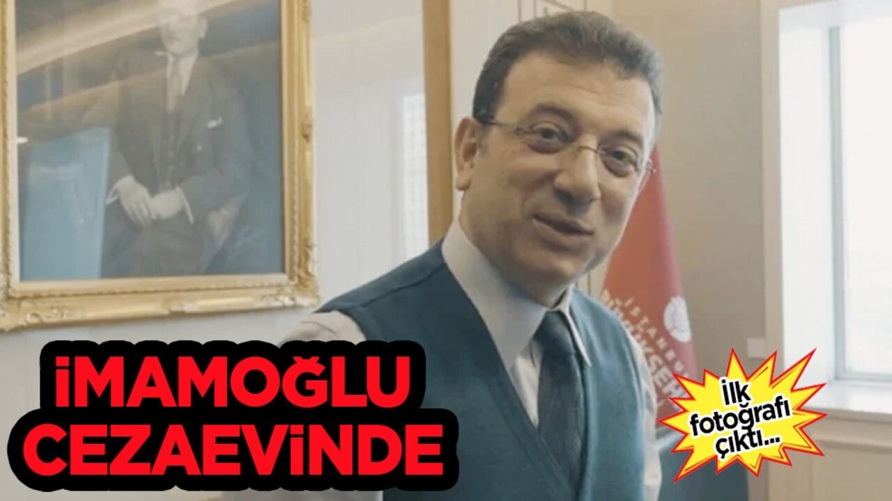 Ekrem İmamoğlu’nun Cezaevindeki fotoğrafı ortaya çıktı: Revani tatlısı tercih etmiş!