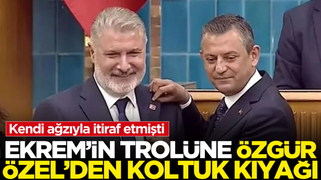 Ekrem İmamoğlu’nun trolüne Özgür Özel’den kıyak