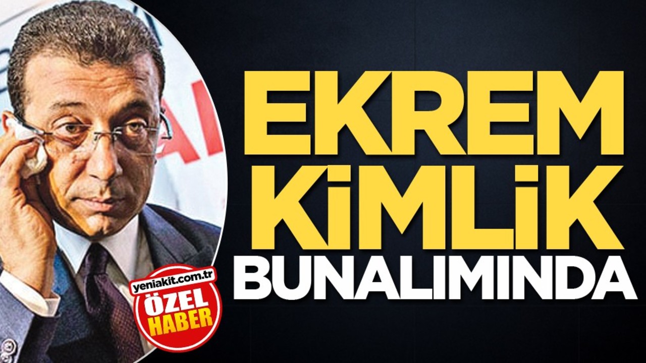 Ekrem, kimlik bunalımında!
