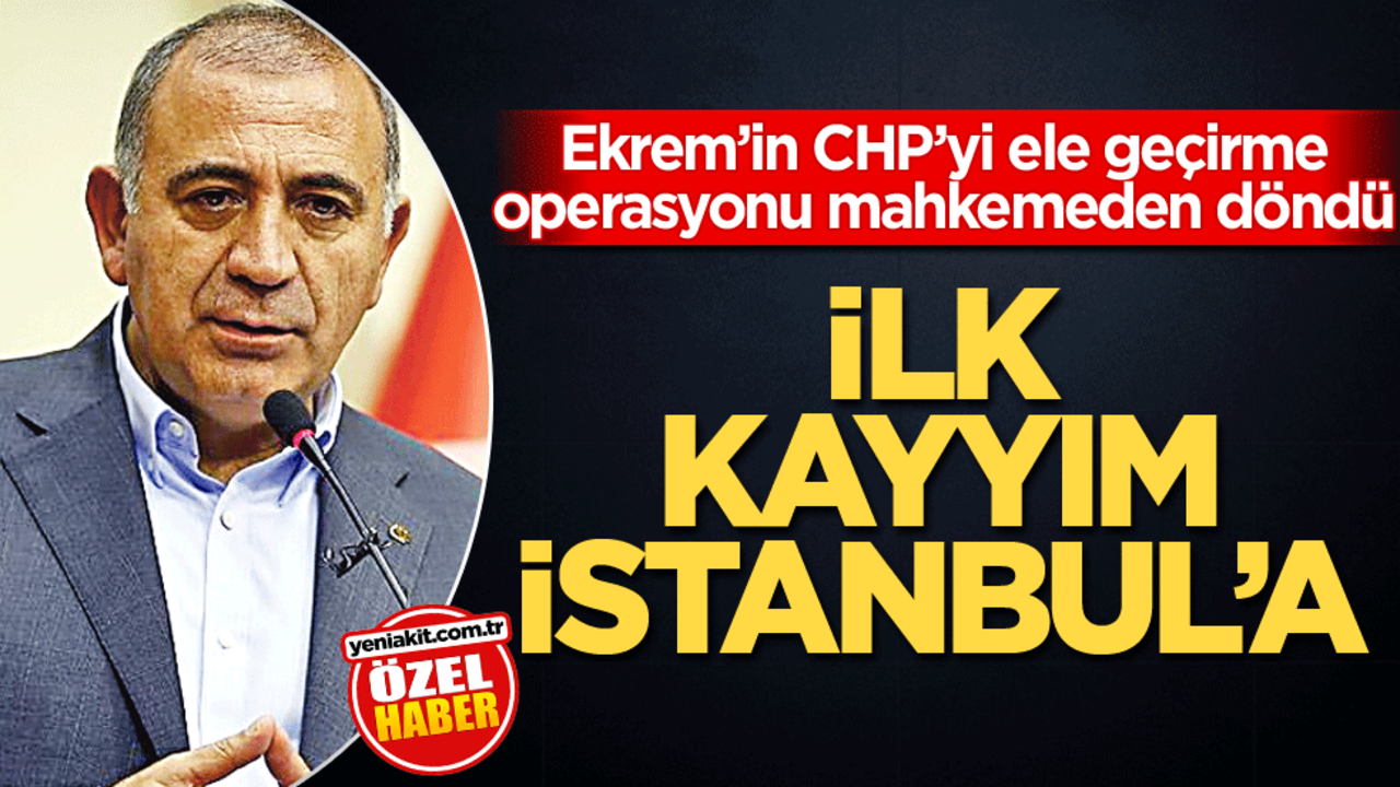 Ekrem’in CHP’yi ele geçirme operasyonu mahkemeden döndü