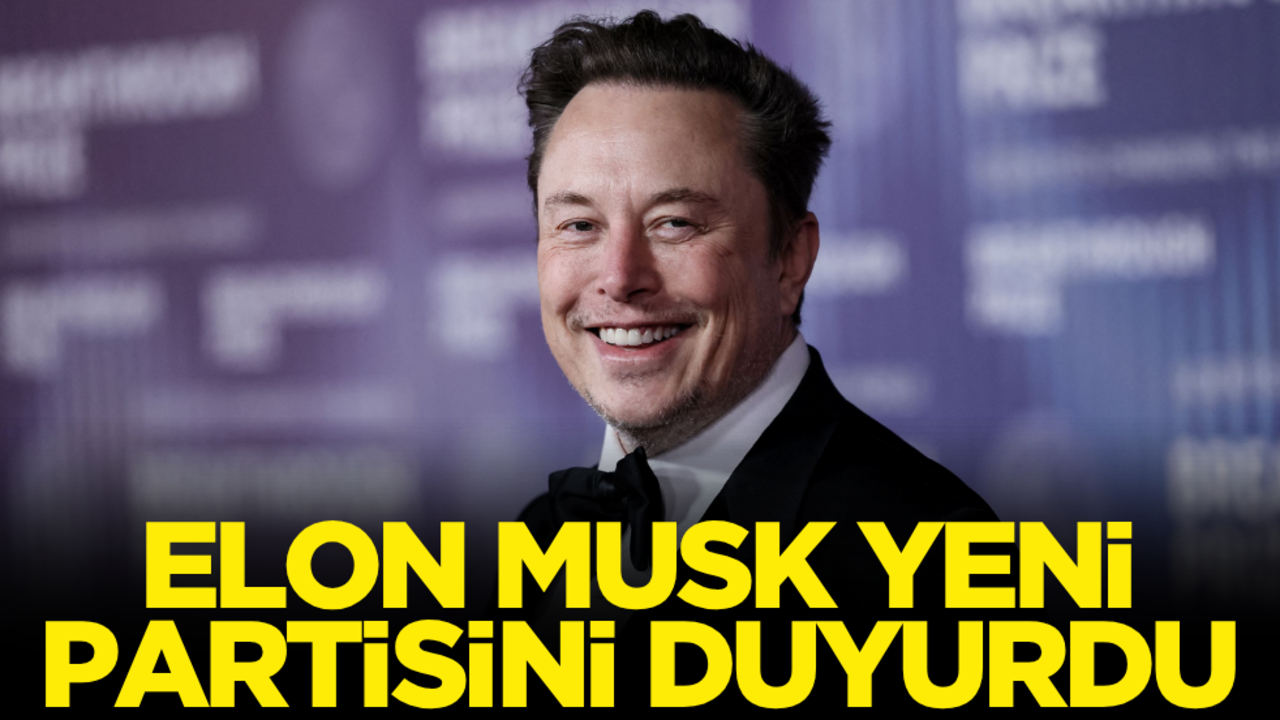 Elon Musk parti kurdu! İşte partisinin ismi
