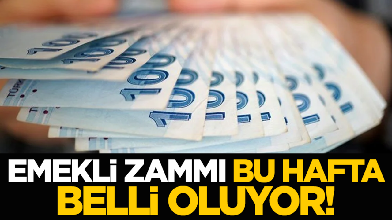Emekli zammı bu hafta belli oluyor!