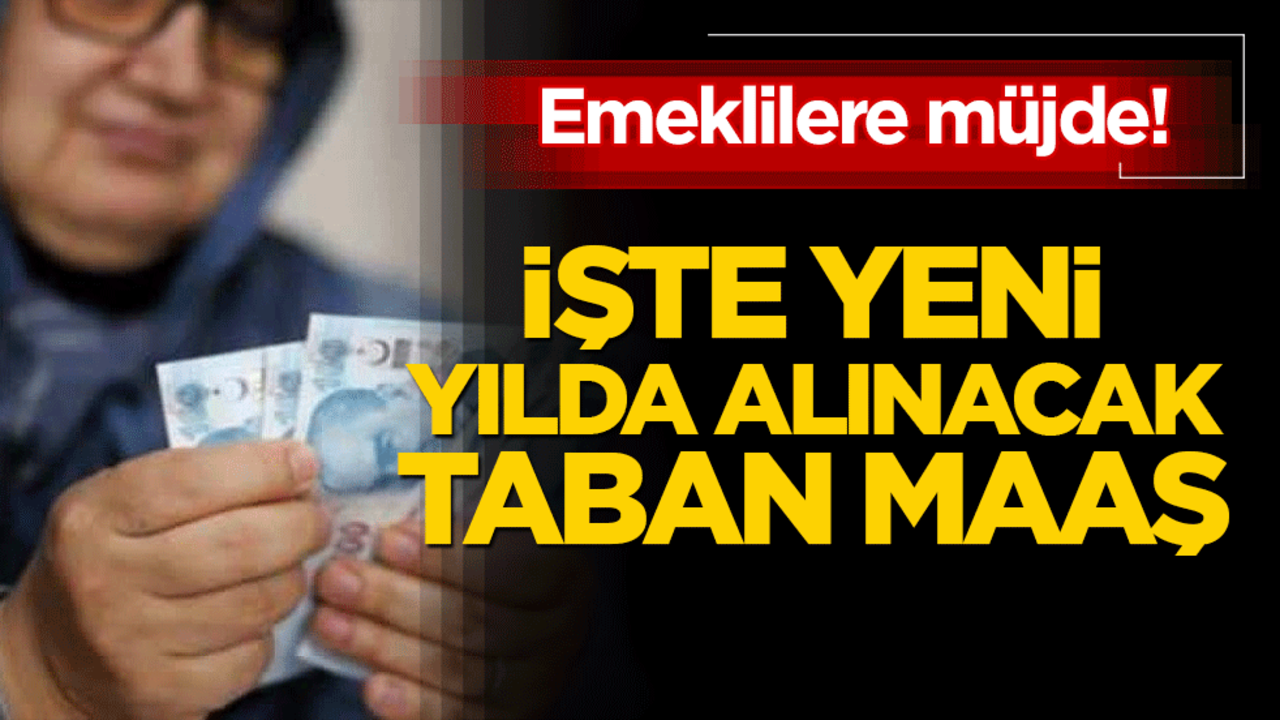 Emeklilere müjde! Taban maaş 20 bin lirayı geçebilir