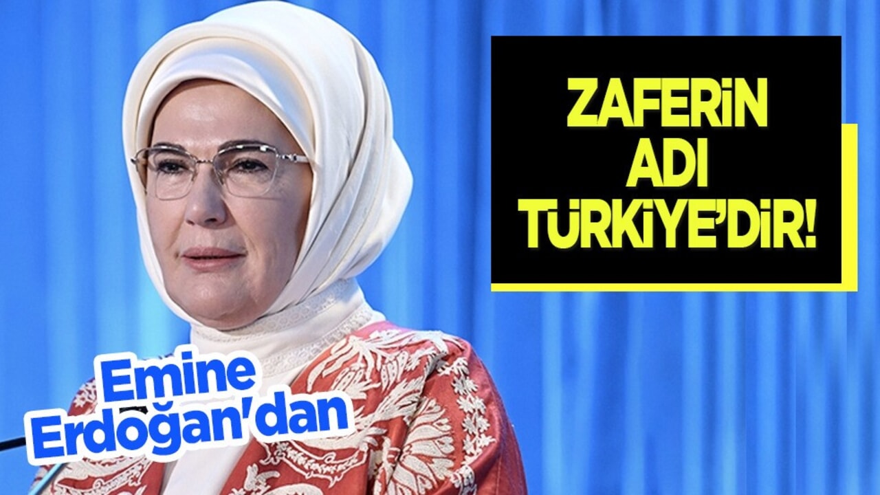 Emine Erdoğan'dan ''15 Temmuz Demokrasi ve Milli Birlik Günü" paylaşımı