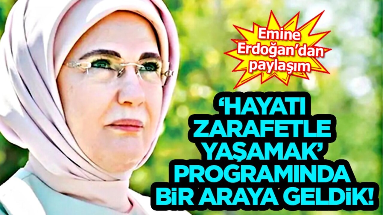 Emine Erdoğan'dan AK Parti 32. İstişare ve Değerlendirme Toplantısı'na ilişkin paylaşım