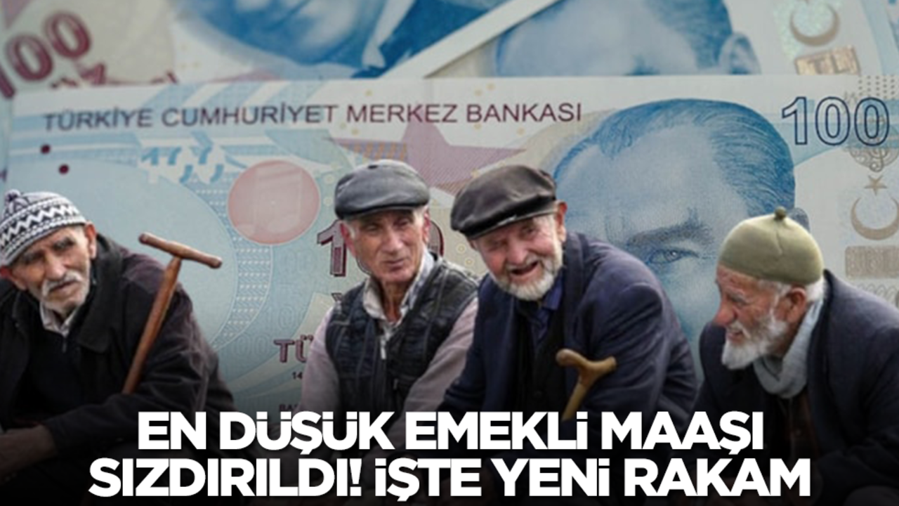 En düşük emekli maaşı sızdırıldı! İşte yeni rakam