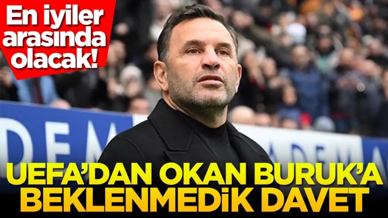 En iyiler arasında olacak! UEFA'dan Okan Buruk'a beklenmedik davet