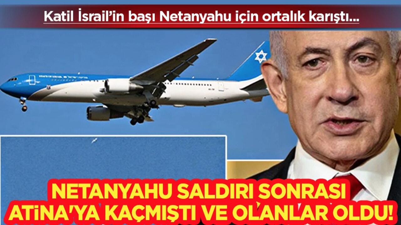 En korkak ülke Yunanistan İsrail'e kucak açtı: Atina'ya kaçmıştı! Yunanistan'da tepki çığ gibi