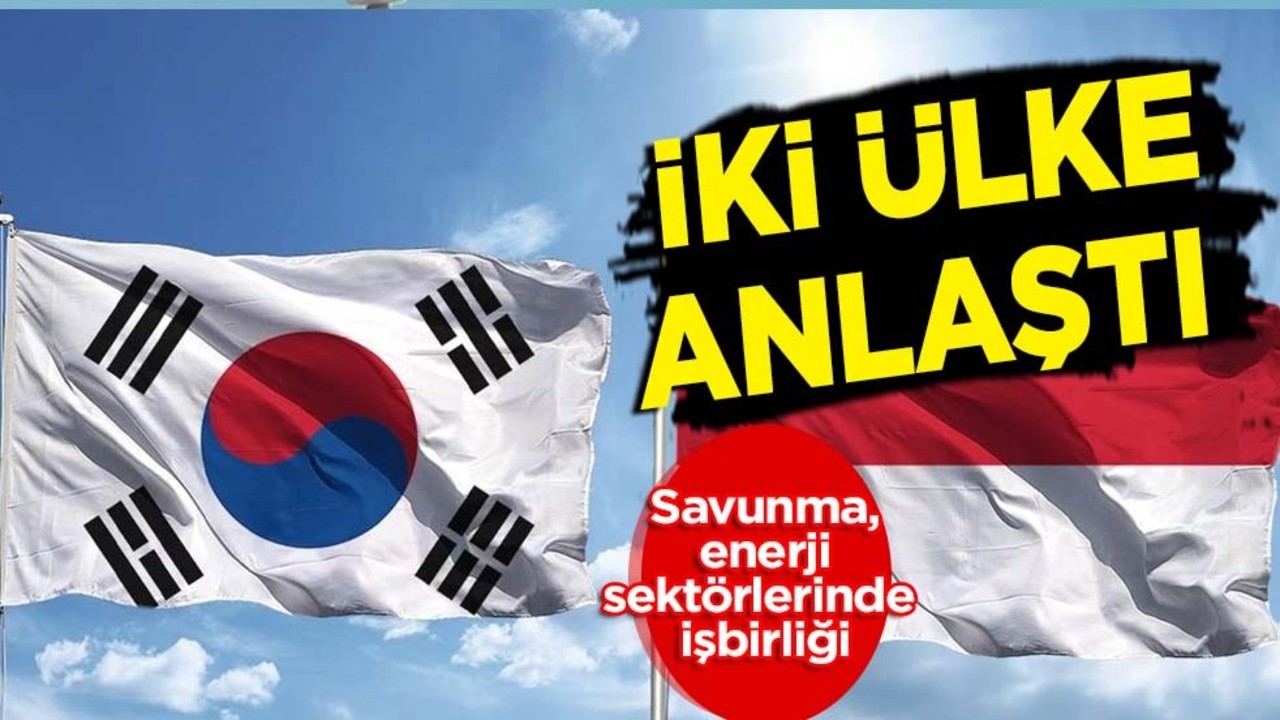 Endonezya ve Güney Kore ülkesinden stratejik işbirliği! İki ülke genişletme kararını ilan etti! Gündeme oturdu