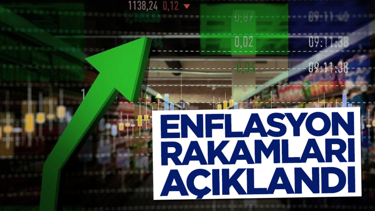 Enflasyon rakamları açıklandı
